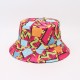Cross-border imitation denim baseball cap, personalized graffiti sun-blocking cap, couple's outdoor sun visor