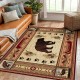 American country carpet, light luxury bedroom, living room, hotel, ethnic bedside rug, wall-to-wall vintage carpet.