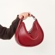 Niche design crescent-shaped genuine leather underarm bag, 2025 new simple and high-end single-shoulder crossbody, versatile women's bag
