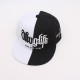 New cross-border color-blocked letter embroidered baseball cap, European and American men's and women's hip-hop dance cap, flat-brimmed hat. New cross-border color-blocked letter embroidered baseball cap, European and American men's and women's hip-hop dance cap, flat-brimmed hat.