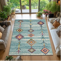 Nordic thickened crystal velvet floor mats, stain-resistant, non-slip, full-length easy-care large carpet available for dispatch