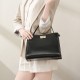 New 2025 women's leather crossbody bag, small square bag, stylish and simple, versatile crossbody bag