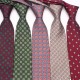Factory's hot-selling formal 8cm business tie, men's casual hand-tied tie, small flower cashew plaid, multi-color, in stock