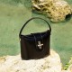 New trendy urban minimalist genuine leather women's bags, 2025 crossbody bags, light luxury niche premium capsule lock bags.