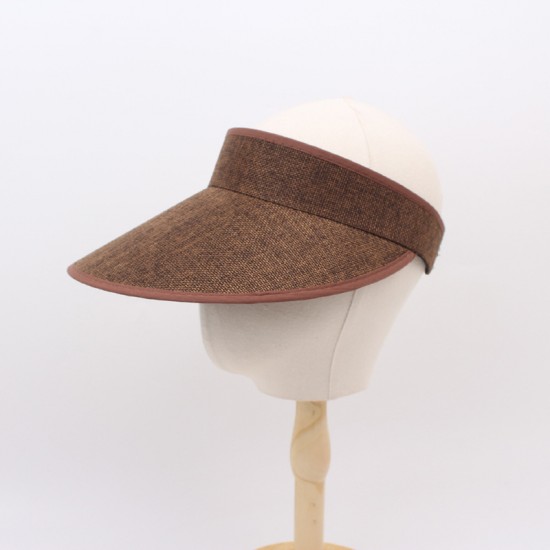 Outdoor sun hats with UV protection, linen hats with UV protection, spring and summer outdoor travel visors, straw hats, and summer hats
