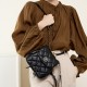 2025 new Korean niche genuine leather backpack for women, fashionable and stylish, niche large capacity backpack.