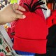 Children's warm gloves for boys, autumn and winter mittens with excavator prints, suitable for outdoor cold weather protection.