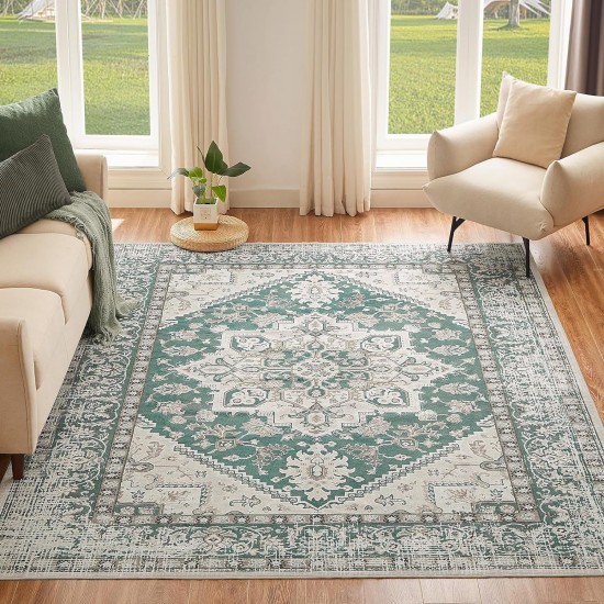 Cross-border Bohemian living room carpet, hotel and homestay patio, outdoor Persian floor mat, bedroom bedside rug