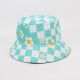 Overseas eagle image print reversible bucket hat, personalized outdoor bucket hat.