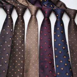 8cm men's business formal professional tie, casual striped geometric plaid pattern, in stock, tie wholesale