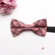 New polyester cotton flower bow ties, men's and women's casual fashion shirt and plaid skirt accessories, plaid bow ties, ready for wholesale.