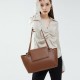 2025 new style genuine leather women's bag, bucket bag, luxury crossbody bag, versatile casual wide-band shoulder bag