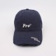 Women's trendy brand baseball cap with Pr Embroidered flattering cap for women, washed and ripped curved brim sun hat for men.