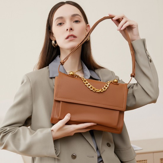 Yanxuan women's bag, 2025 new crossbody bag, niche design, high-end women's shoulder bag, tote bucket bag