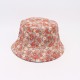 Spring/Summer flower sunflower bucket hat, outdoor sun protection, reversible bucket hat, fresh style Spring/Summer flower sunflower bucket hat, outdoor sun protection, reversible bucket hat, fresh style
