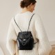 Special Price: 2025 Korean Niche Chanel-Style Chain Bag, Large Capacity, Retro Cowhide Shoulder/Crossbody Bucket Bag