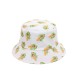 Cross-border e-commerce Amazon hot-selling American flag embroidered bucket hat, men's and women's foldable sun protection bucket hat.