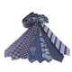 Lei'er new blue series 8cm polyester business suit jacquard ties, bulk tie manufacturers in stock