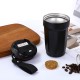 Cross-border 316 stainless steel octagonal coffee cup with handle, household vacuum double-layer insulated tumbler, outdoor car travel tumbler