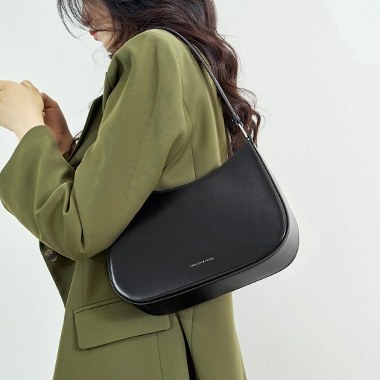 High-end niche design, genuine leather women's bag 2025 New Fashion Underarm Shoulder Bag, Women's Tote Bag