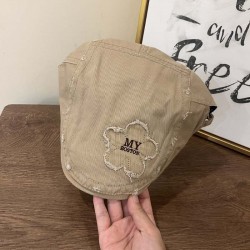Beret for Children Korean Style Multi-functional to Make Face Look Smaller Retro Forward Hat Casual Fashion Painter Hat for Children Duckbill Hat