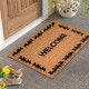 Cross-border doormat, factory wholesale, Amazon entryway mat, Welcome series stain-resistant mat.