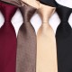 Lei'er solid color ties, new business casual men's tie accessories, 8cm hand-tied solid color ties, manufacturers.