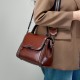 Genuine leather women's bag, 2025 new style bucket bag, genuine leather women's crossbody bag, commuter bag, single shoulder bag