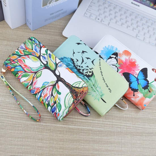 New style men's wallet - short style money holder for men, multi-card slot, fashionable youth style patchwork casual business thin soft leather wallet.