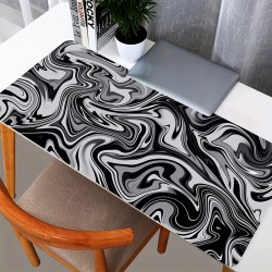Trendy street art diatom mud mouse pads, gaming desktop absorbent and quick-drying desk mats, premium non-slip office mats.