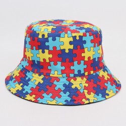 Quick-drying bucket hats, outdoor hiking, wide-brimmed camping hats, men's and women's trendy foldable fishing sun hats.
