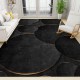 Light luxury minimalist decorative carpet, home living room, balcony, wall-to-wall, non-slip, stain-resistant, easy-care bedside rug