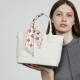 Genuine leather women's bag, 2025 new women's handbag, stylish mother's bag, large-capacity vegetable basket crossbody bag