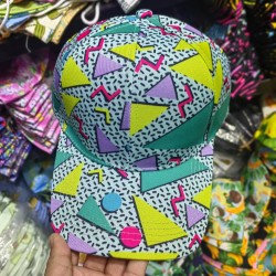 European and American style Union Jack bucket hat, reversible sun visor for young couples.