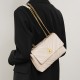 Premium diamond-patterned chain small square bag, 2025 new women's cowhide underarm bag, genuine leather shoulder bag Premium diamond-patterned chain small square bag, 2025 new women's cowhide underarm bag, genuine leather shoulder bag