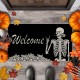 Cross-border Amazon Halloween-themed floor mat, home entryway, non-slip, stain-resistant, wear-resistant, easy-care mat