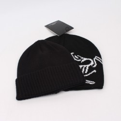 Bird jacquard pattern knitted hat, autumn and winter warm pullover hat, straight-brimmed beanie, cold hat, trendy outdoor hat.