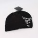 Bird jacquard pattern knitted hat, autumn and winter warm pullover hat, straight-brimmed beanie, cold hat, trendy outdoor hat.