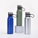Amazon 304 stainless steel sports water bottle, double-walled vacuum small-mouth handle cup, outdoor vacuum drinking thermos