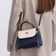 New Chinese-style beaded chain crossbody bag, 2025 new style, vintage waxed leather pleated bag, handbag
