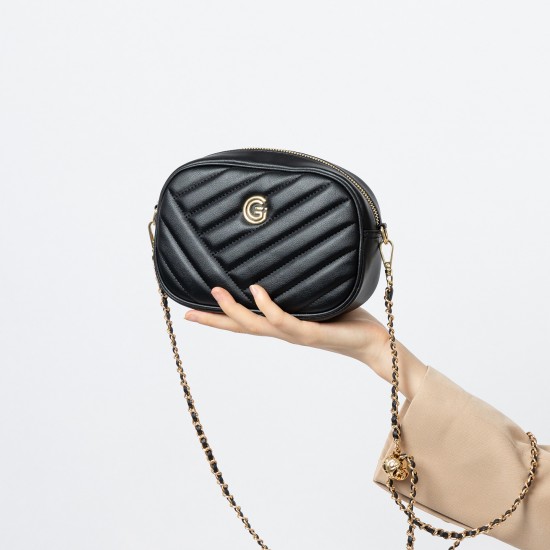 New Summer Style Genuine Leather Diamond-Patterned Chain Small Square Bag, Cross-Border Fashionable and Versatile Phone Bag, Crossbody Shoulder Bag for Women