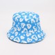 Korean reversible bucket hat, trendy horse print bucket hat, Japanese trendy sun hat for women Korean reversible bucket hat, trendy horse print bucket hat, Japanese trendy sun hat for women