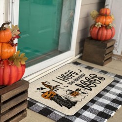 Cross-border Amazon Halloween-themed floor mat, home entryway, non-slip, stain-resistant, wear-resistant, easy-care mat