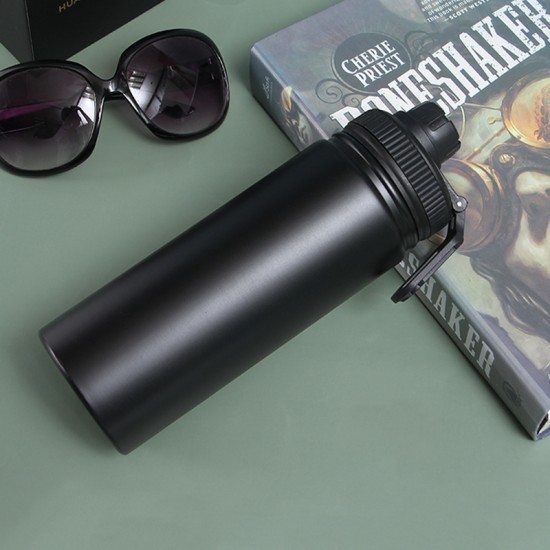 Wow, customized American-style portable space flasks, vacuum stainless steel thermos, outdoor fitness and in-car thermos