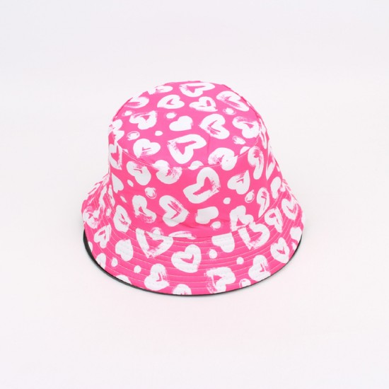 Korean reversible bucket hat, trendy horse print bucket hat, Japanese trendy sun hat for women Korean reversible bucket hat, trendy horse print bucket hat, Japanese trendy sun hat for women
