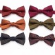 Men's bow tie, British striped business tie, Korean style, groom's wedding shirt, suit tie accessory.