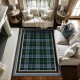 TEMU cross-border Christmas-style carpet for the living room, durable and stain-resistant, coffee table rug, bedroom, non-slip cooling rug.