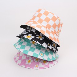 Overseas eagle image print reversible bucket hat, personalized outdoor bucket hat.